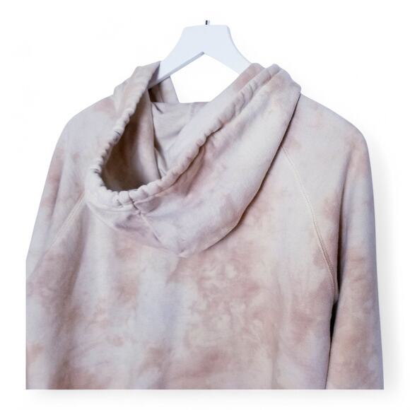 HUDSON JEANS Los Angeles Live-In Tie Dye 100% Cotton Hoodie Sweatshirt - L - Picture 6 of 8